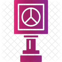 Peace Sign  Icon
