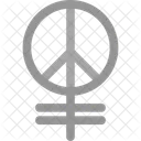 Peace Sign Peace Antiwar Icon
