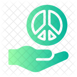 Peace sign  Icon