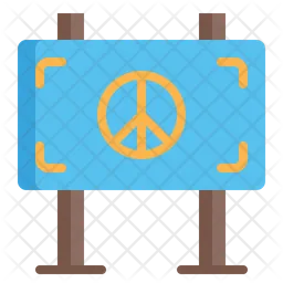 Peace Signaling  Icon