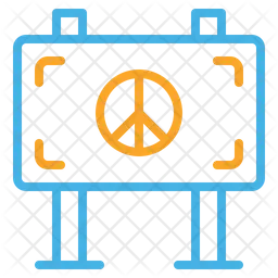 Peace Signaling  Icon
