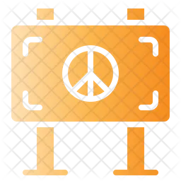 Peace Signaling  Icon