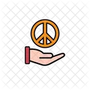 Peace Support Peace Background Icon