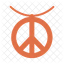 Peace Symbol Hippie Icon