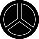 Peace Symbol Emoji No War Icon