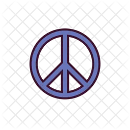 Peace Symbol  Icon