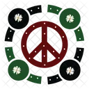 Peace Symbol  Icon