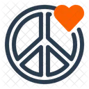 Peace Symbol Harmony Equality Icon