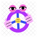 Peace Symbol  Icon