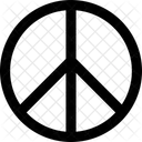 Peace Symbol Religion Peace War Culture Symbol Culture Line Icon