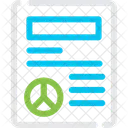 Peace Treaty Agreement Icon