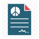Peace Treaty Peace Agreement Icon