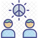 Accommodation Calm Compromiser Icon