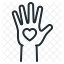 Peaceful Peace Symbol Icon