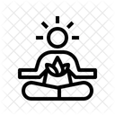 Peaceful Mindfulness Calm Icon