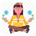 Peaceful Person  Icon