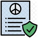 Peaceful Policy Peaceful Contract Peaceful Icon