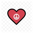 Peacelove Love Heart Icon
