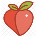 Peach Fruit Year Icon