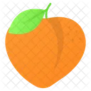 Peach Food Fruit Icon