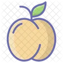 Peach Fruit Fresh Peach Icon