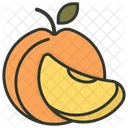 Peach Apricot Fruit Icon