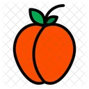 Peach Fruits Fruit Icon