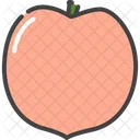 Peach Berry Food Icon