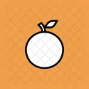 Peach Fruit Autumn Icon