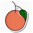 Food Fruit Peach Icon