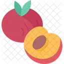 Peach Fruit Sweet Icon