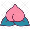 Peach Fortune Good Icon