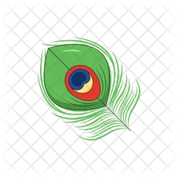 Peacock feather  Icon