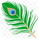 Peacock Feather Wildlife Nature Icon