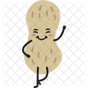 Peanut Cute Bean Seed Icon