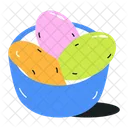 Peanut Bowl Salted Peanuts Roasted Peanuts Icon