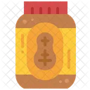 Peanut Butter Jar Container Icon