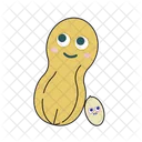 Peanut Emoji Icon