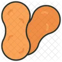 Peanut Nut Dry Fruit Icon