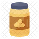 Peanut Jam Jam Jar Jelly Spread Icon