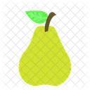 Pear Avocado Fruit Icon