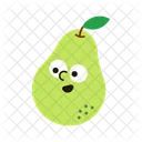 Character Pear Sweet Icon