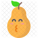 Pear Fruit Kiss Icon
