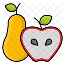 Pear Appel Fruit Icon