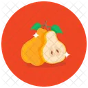 Pear Healthy Food Organic Fruit Icon