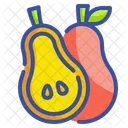 Pear Vegetable Fruit Icon