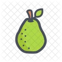 Pear Juicy Healthy Icon