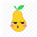Pear Serious Fruit Icon