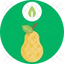 Bio Food And Agriculture Pear Food Icon