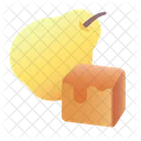 Pear With Caramel Icon